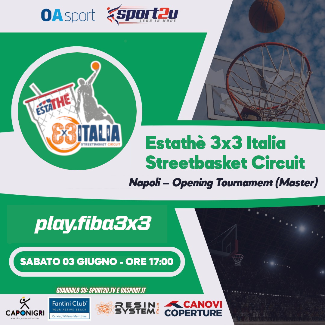 EstaTHE 3×3 Italia streetbasket circuit – Tappa di Napoli