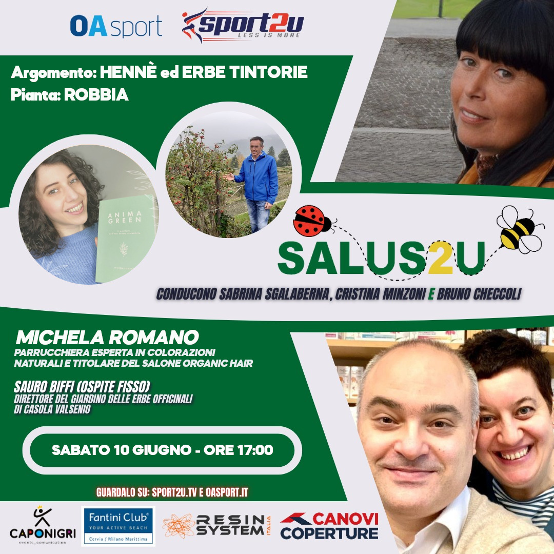 Michela Romano, titolare del salone Organic Hair a Salus2u – 23a Puntata