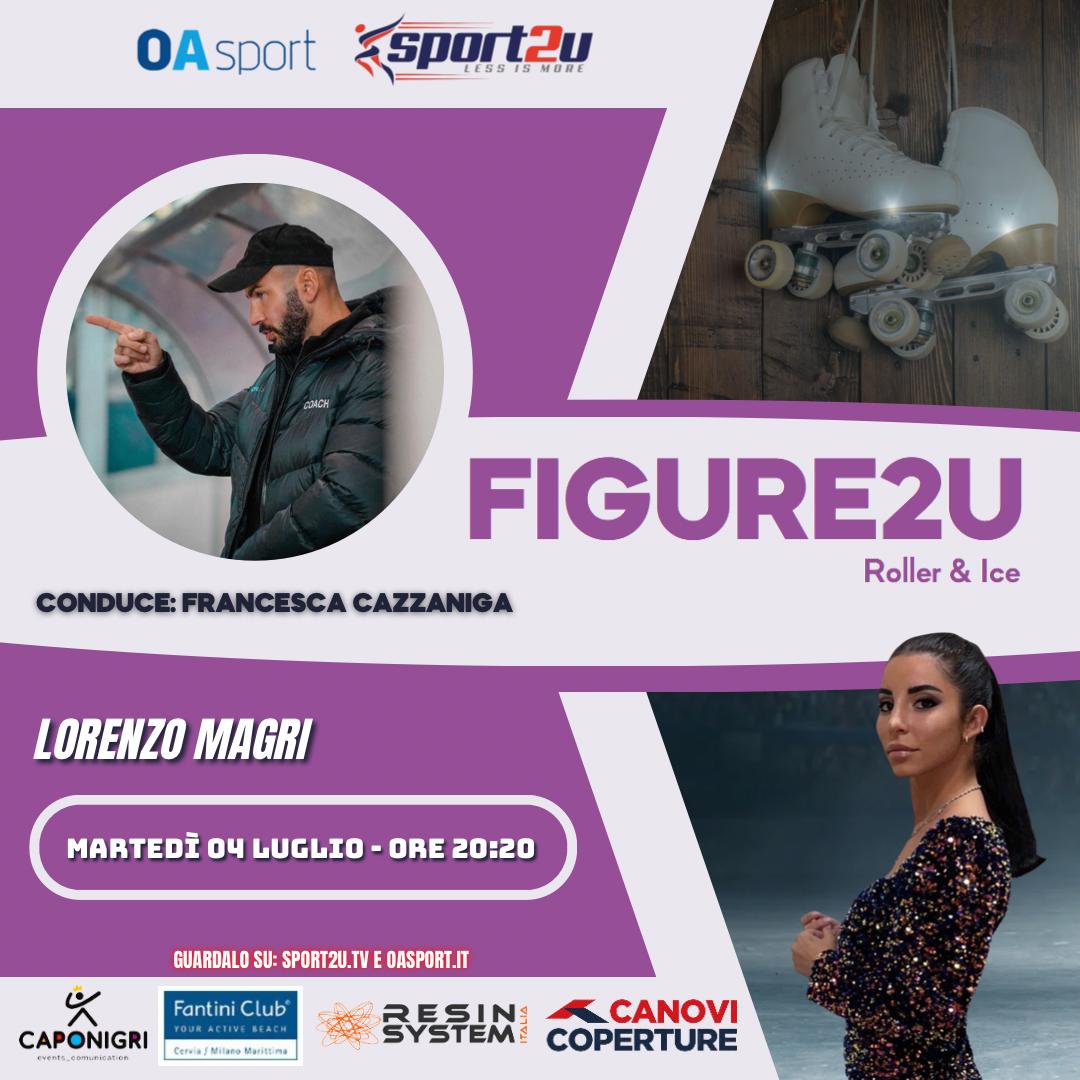 Lorenzo Magri, allenatore e grande punto di riferimento per il pattinaggio italiano e internazionale a Figure2u Ice Edition