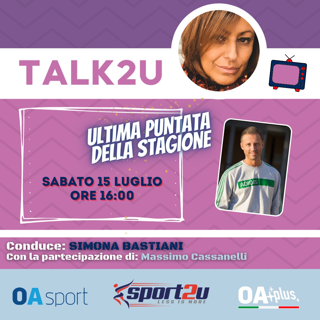 Simona Bastiani & Massimo Cassanelli a Talk2u 15.07.23
