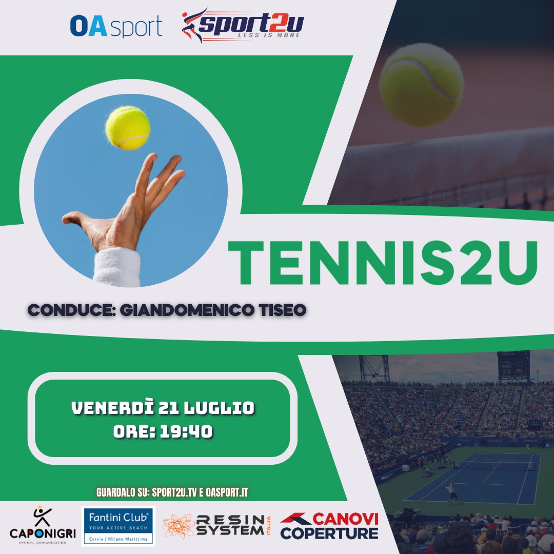 Giandomenico Tiseo a Tennis2u 21.07.2023