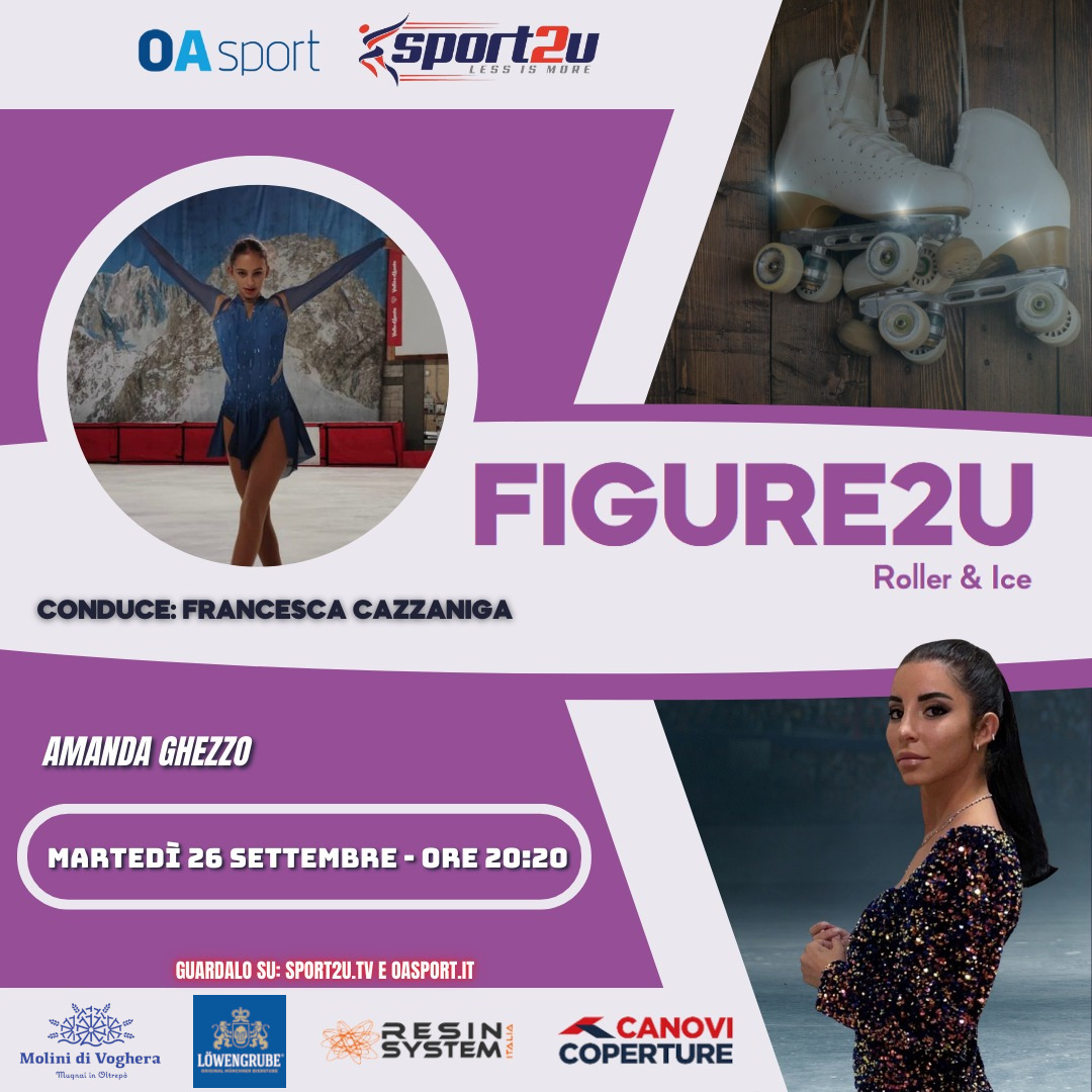 Amanda Ghezzo, campionessa italiana Junior, a Figure2u Ice Edition