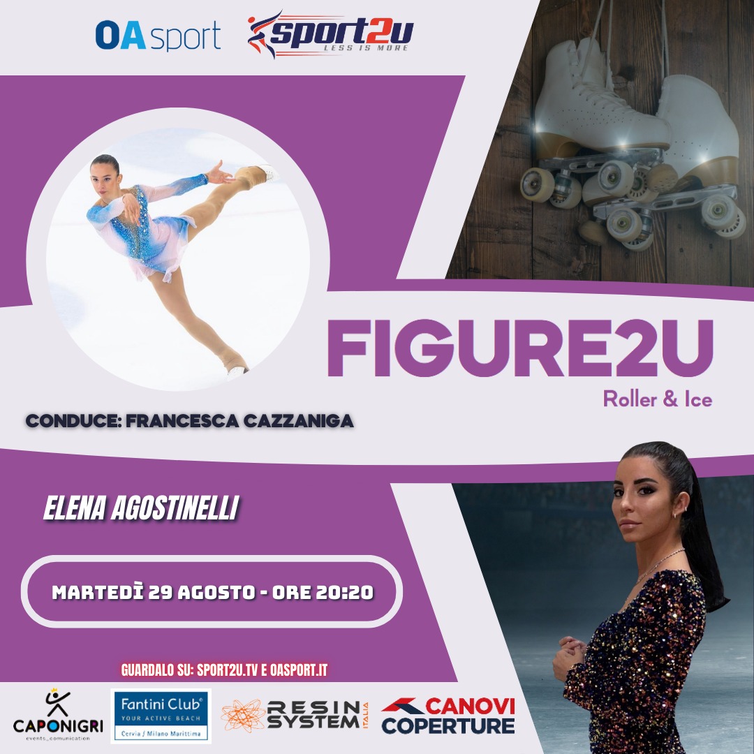 Elena Agostinelli, giovane talento classe 2006 allenato da Barbara Luoni e Raffaella Cazzaniga a Figure2u Ice Edition