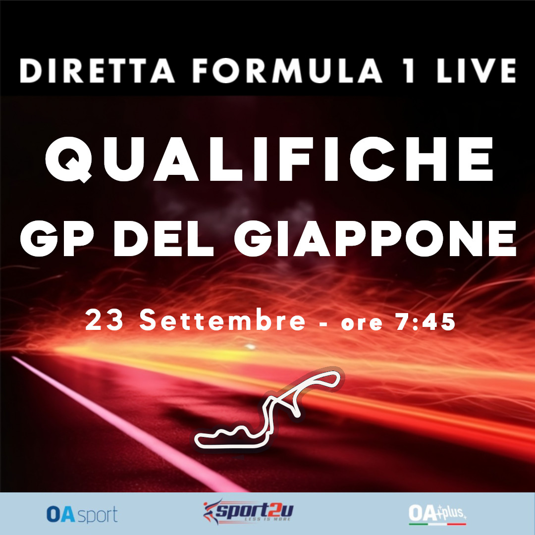 Diretta Formula Uno LIVE: Qualifiche GP del Giappone