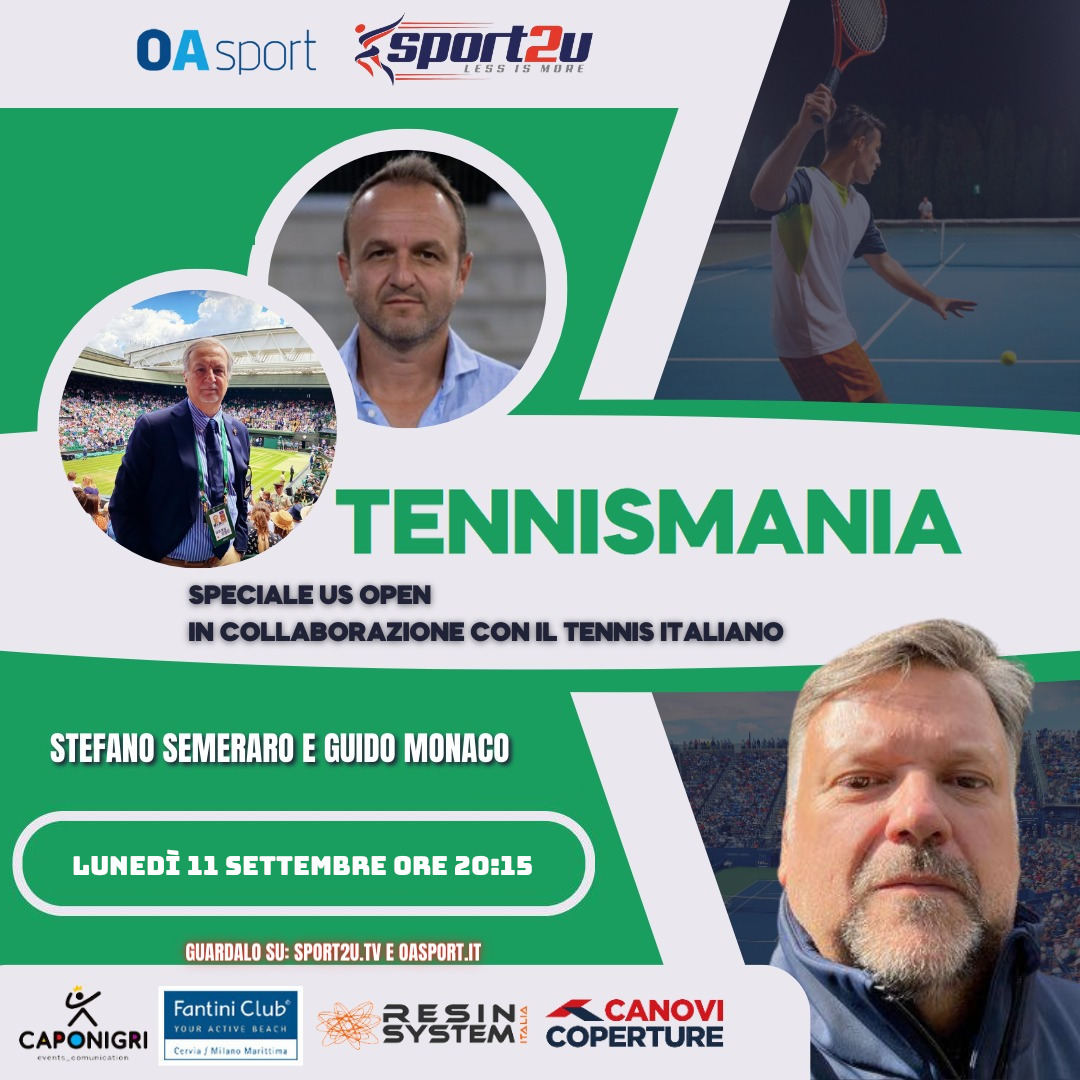 Dario Puppo a TennisMania Speciale US Open 11.09.23