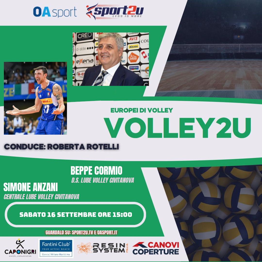 Volley2u Speciale Europei Volley 2023 – 16.09.23