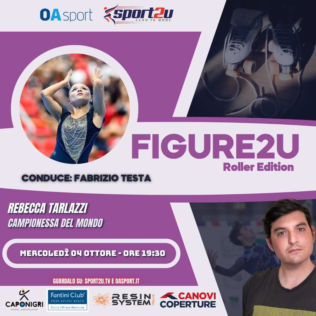 Rebecca Tarlazzi, Campionessa del Mondo, a Figure2u Roller Edition 04.10.22