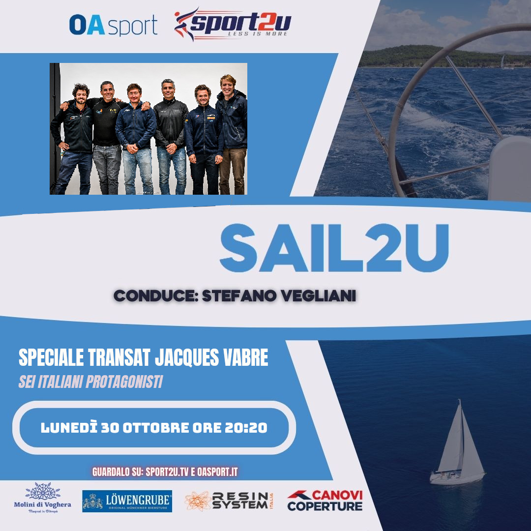 Sail2u Speciale Transat Jacques Vabre: sei italiani protagonisti