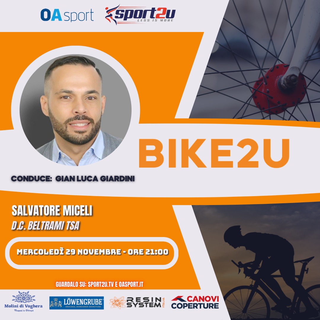Salvatore Miceli (d.c. Beltrami TSA) a Bike2u 29.11.23