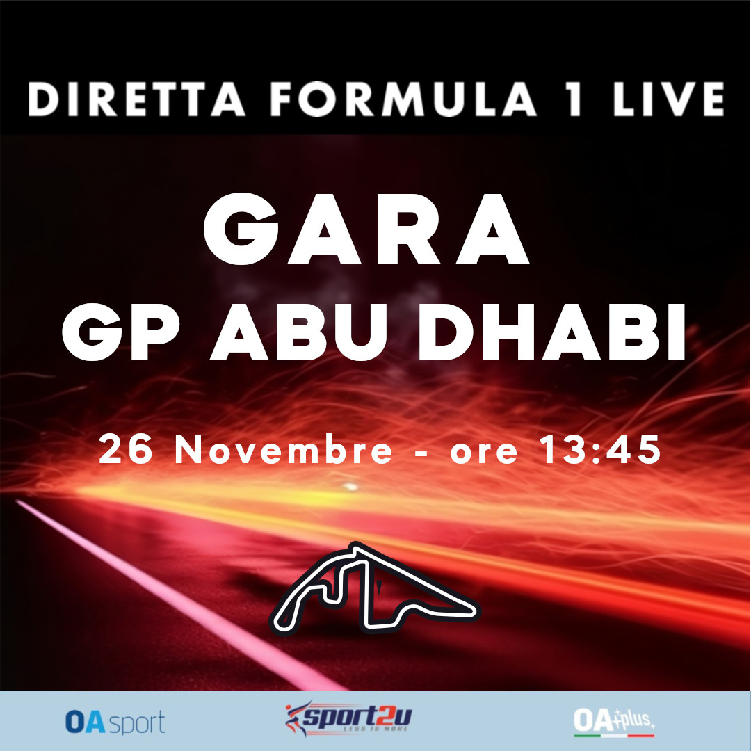 Diretta Formula Uno LIVE: Gara GP di Abu Dhabi